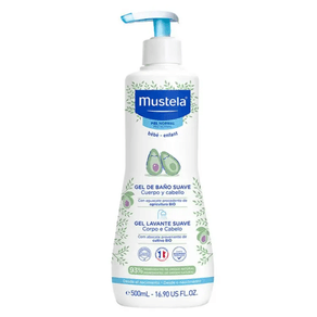 Mustela Gel de Banho Bebe Suave Corpo e Cabelo 500ml